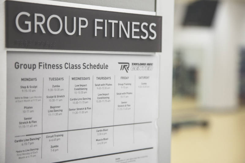 Taylors Rec Group Fitness
