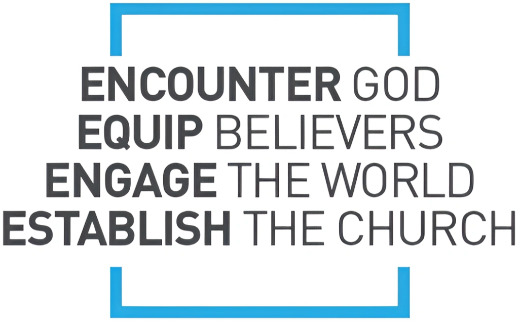 encounter-equip-engage-establish blue