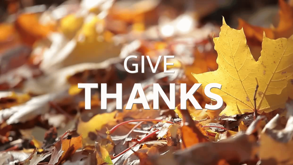 Give Thanks